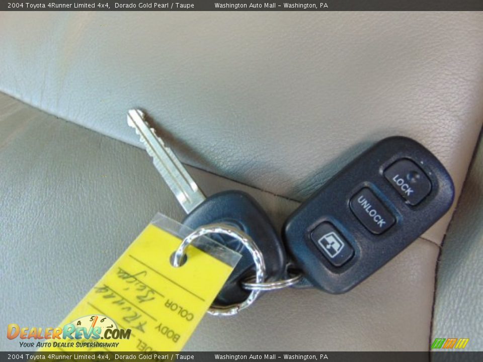 2004 Toyota 4Runner Limited 4x4 Dorado Gold Pearl / Taupe Photo #18
