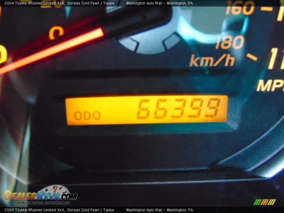 2004 Toyota 4Runner Limited 4x4 Dorado Gold Pearl / Taupe Photo #20