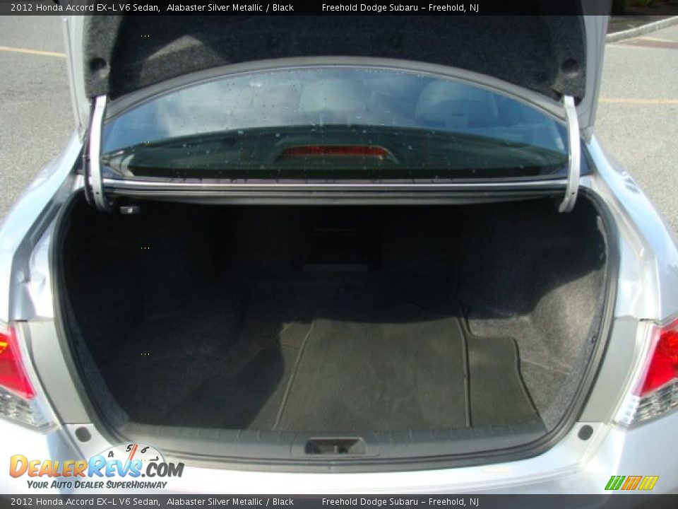2012 Honda Accord EX-L V6 Sedan Alabaster Silver Metallic / Black Photo #6