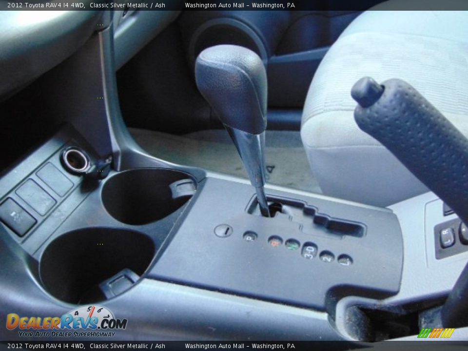 2012 Toyota RAV4 I4 4WD Classic Silver Metallic / Ash Photo #13