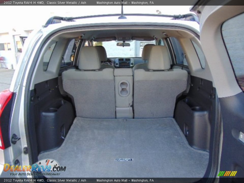 2012 Toyota RAV4 I4 4WD Classic Silver Metallic / Ash Photo #15