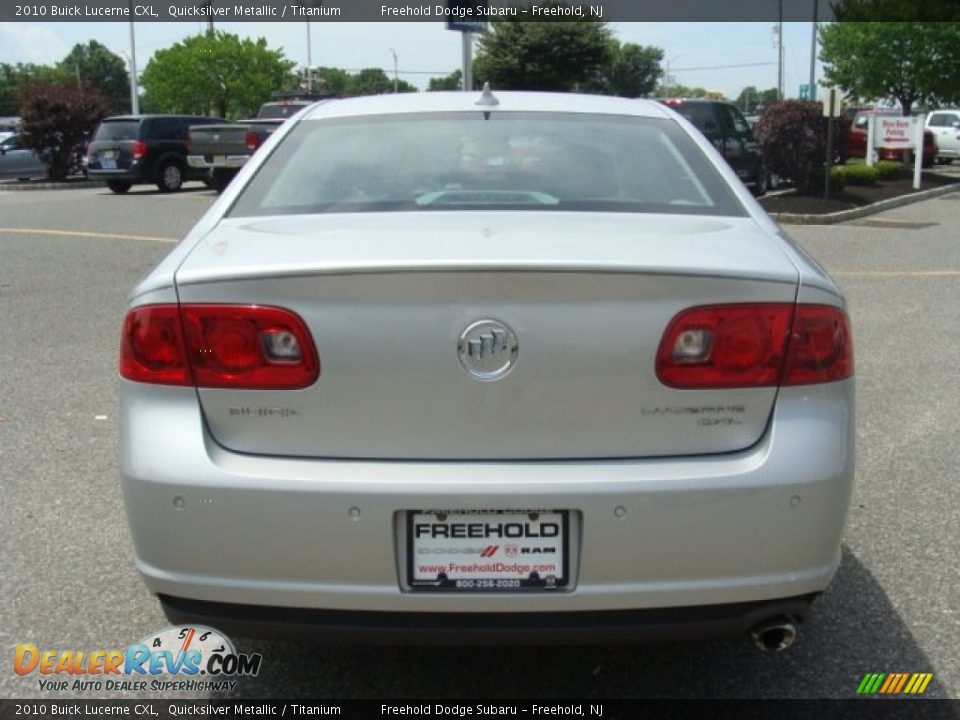 2010 Buick Lucerne CXL Quicksilver Metallic / Titanium Photo #5