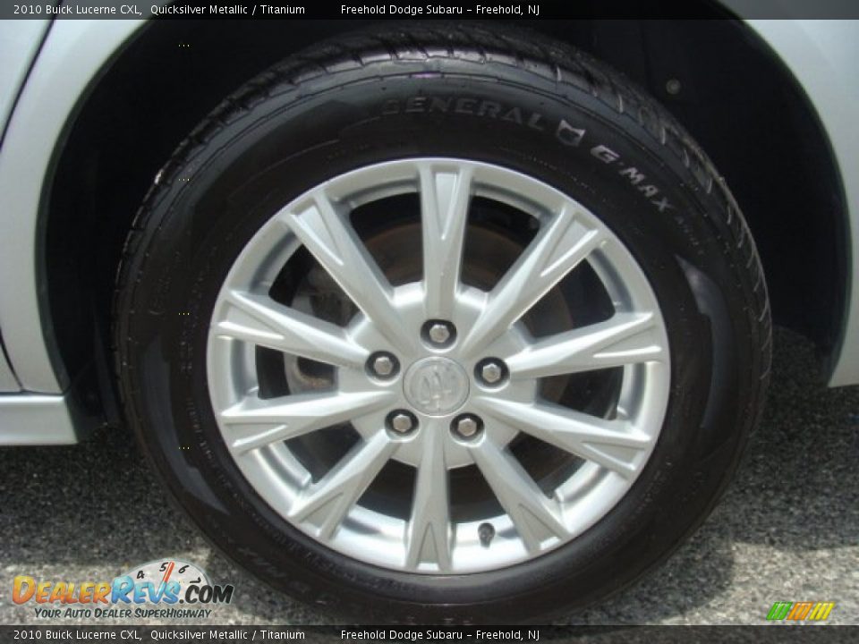 2010 Buick Lucerne CXL Quicksilver Metallic / Titanium Photo #9