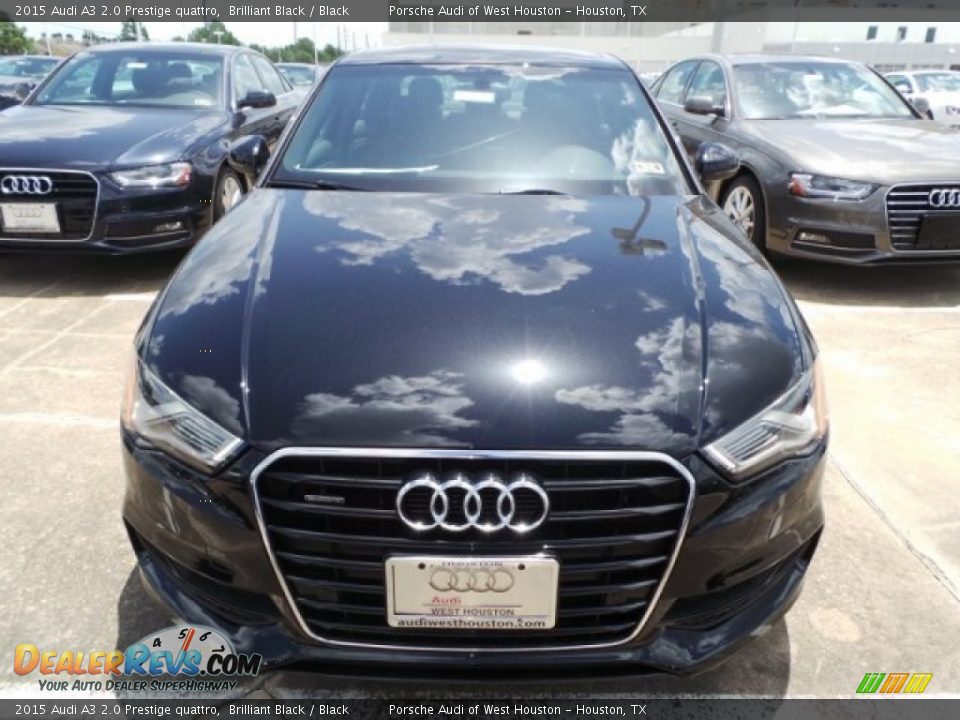 2015 Audi A3 2.0 Prestige quattro Brilliant Black / Black Photo #2