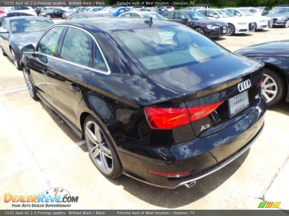 2015 Audi A3 2.0 Prestige quattro Brilliant Black / Black Photo #5