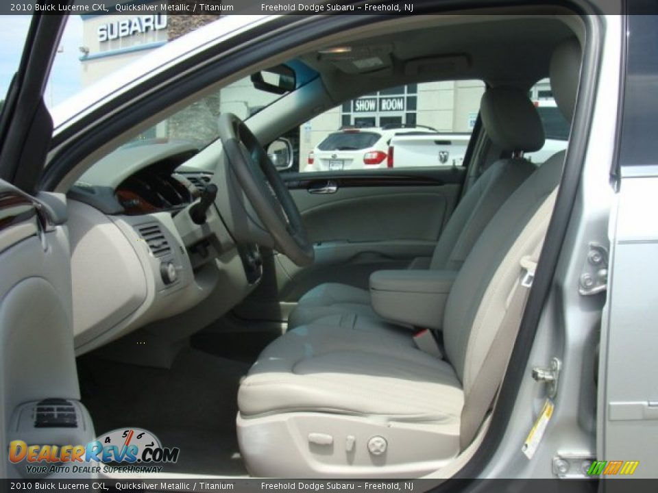2010 Buick Lucerne CXL Quicksilver Metallic / Titanium Photo #14