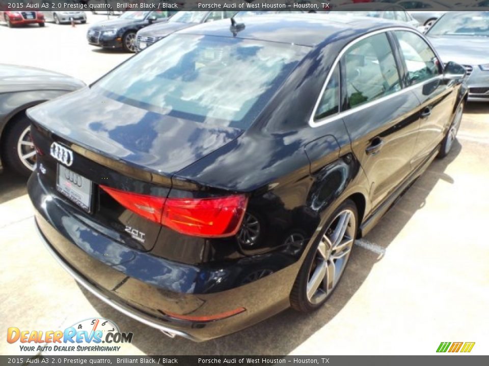 2015 Audi A3 2.0 Prestige quattro Brilliant Black / Black Photo #7