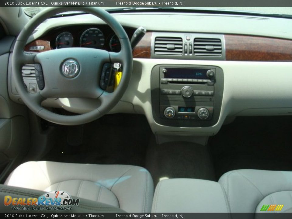 2010 Buick Lucerne CXL Quicksilver Metallic / Titanium Photo #16