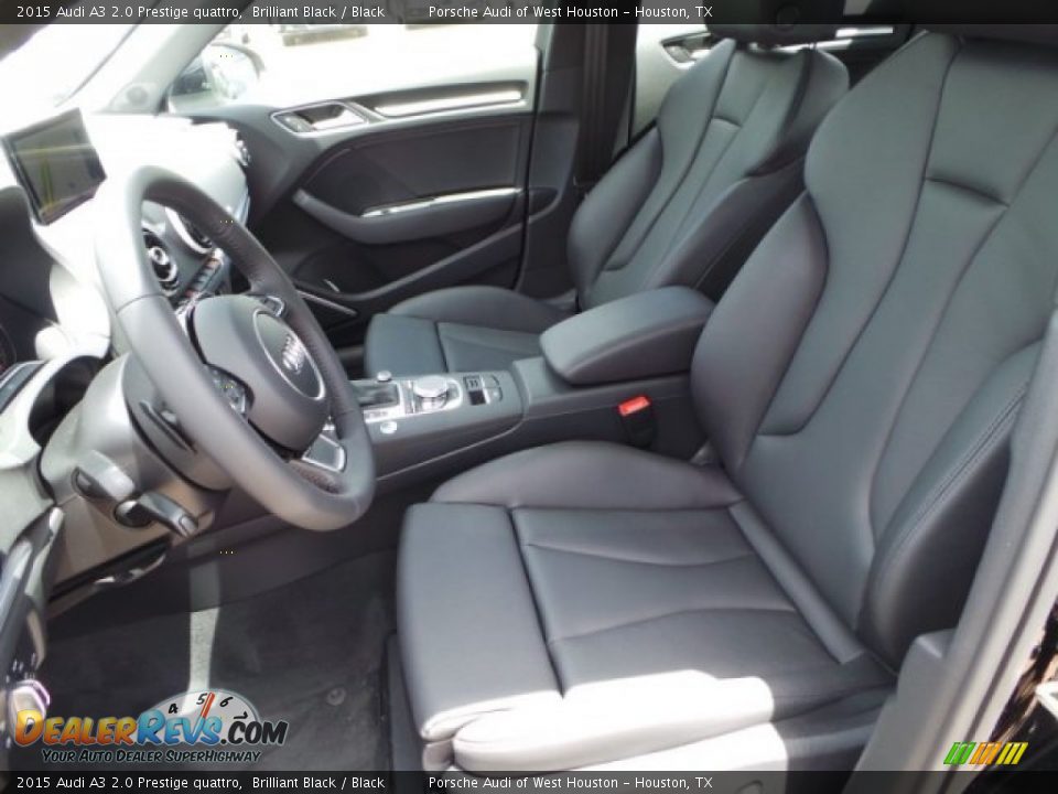 2015 Audi A3 2.0 Prestige quattro Brilliant Black / Black Photo #11