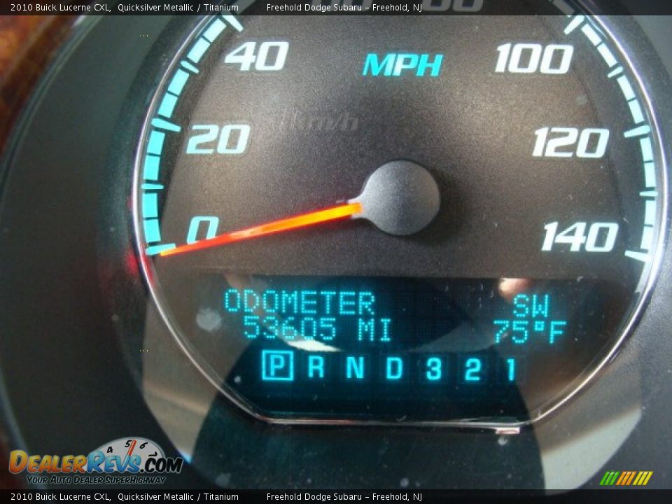 2010 Buick Lucerne CXL Quicksilver Metallic / Titanium Photo #20