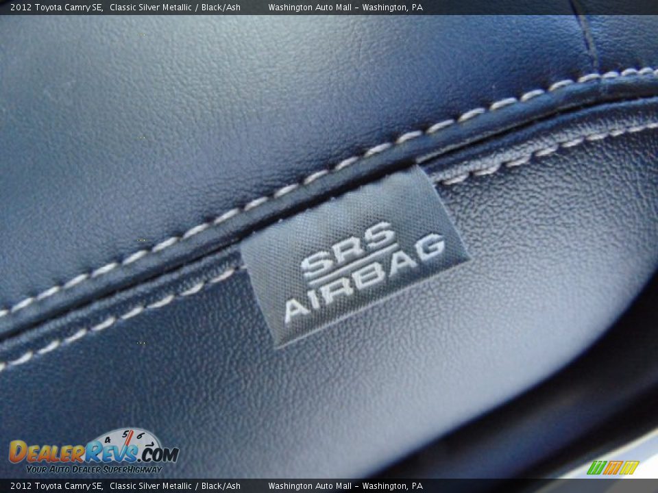 2012 Toyota Camry SE Classic Silver Metallic / Black/Ash Photo #18