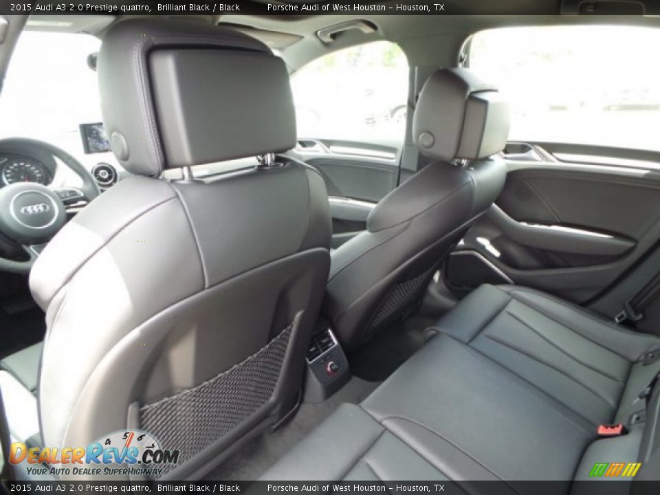 Rear Seat of 2015 Audi A3 2.0 Prestige quattro Photo #23
