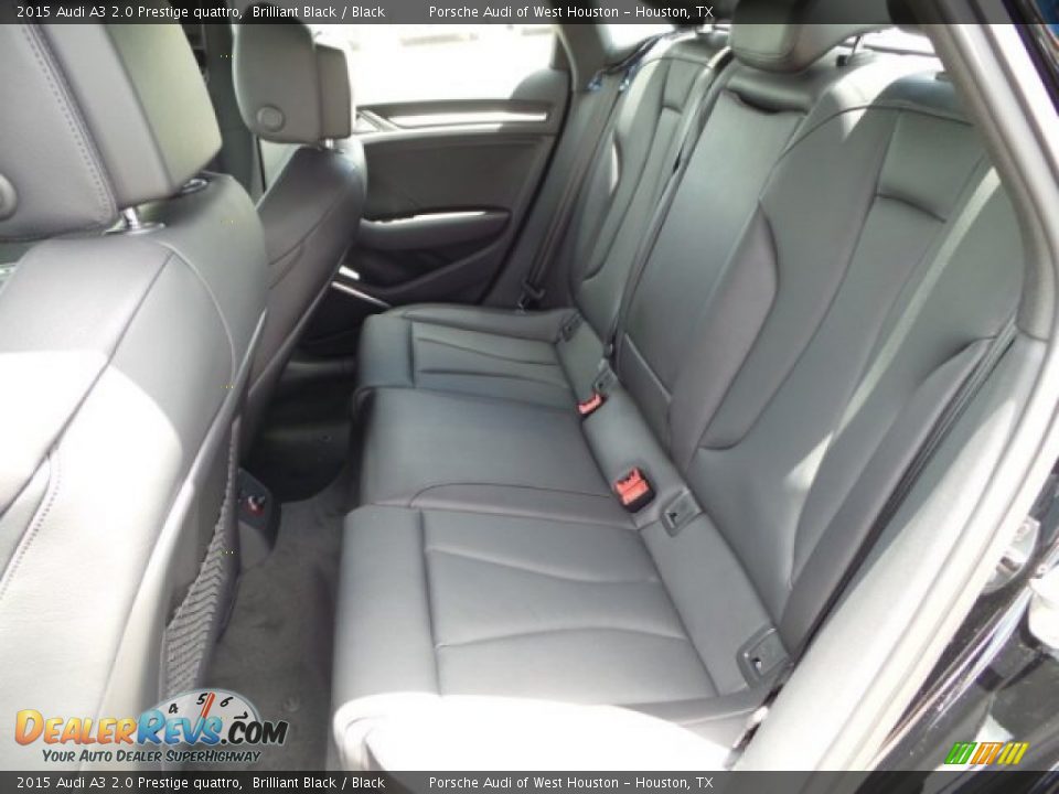 Rear Seat of 2015 Audi A3 2.0 Prestige quattro Photo #24