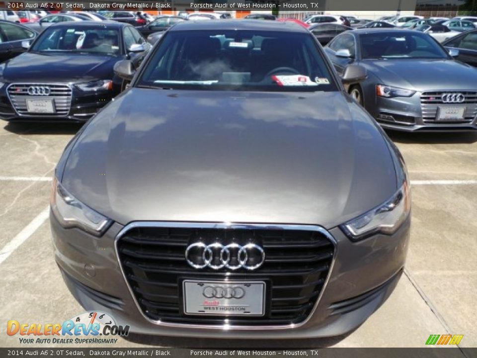 2014 Audi A6 2.0T Sedan Dakota Gray Metallic / Black Photo #2