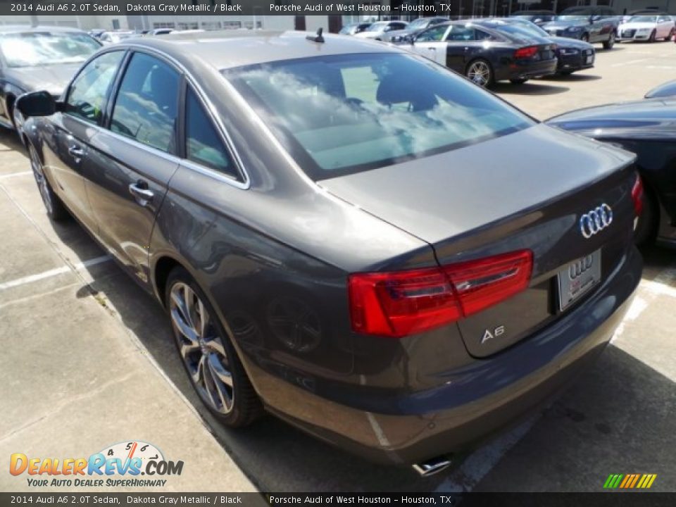 2014 Audi A6 2.0T Sedan Dakota Gray Metallic / Black Photo #5