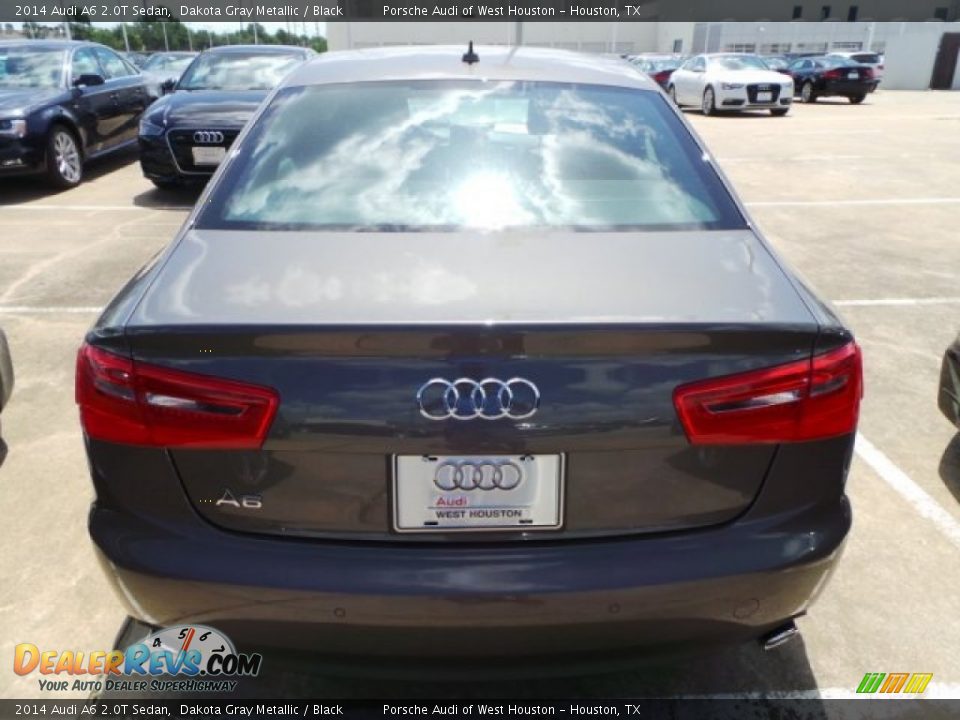 2014 Audi A6 2.0T Sedan Dakota Gray Metallic / Black Photo #6