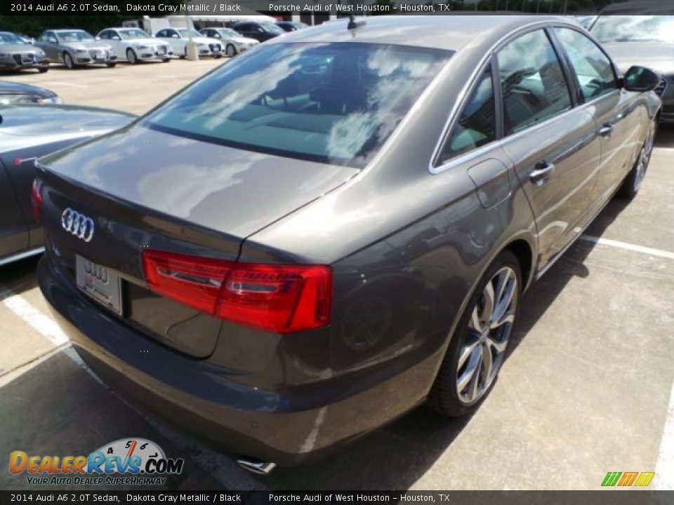 2014 Audi A6 2.0T Sedan Dakota Gray Metallic / Black Photo #7