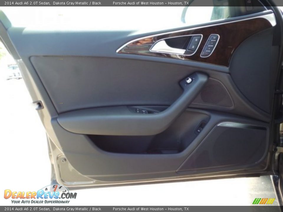 2014 Audi A6 2.0T Sedan Dakota Gray Metallic / Black Photo #10