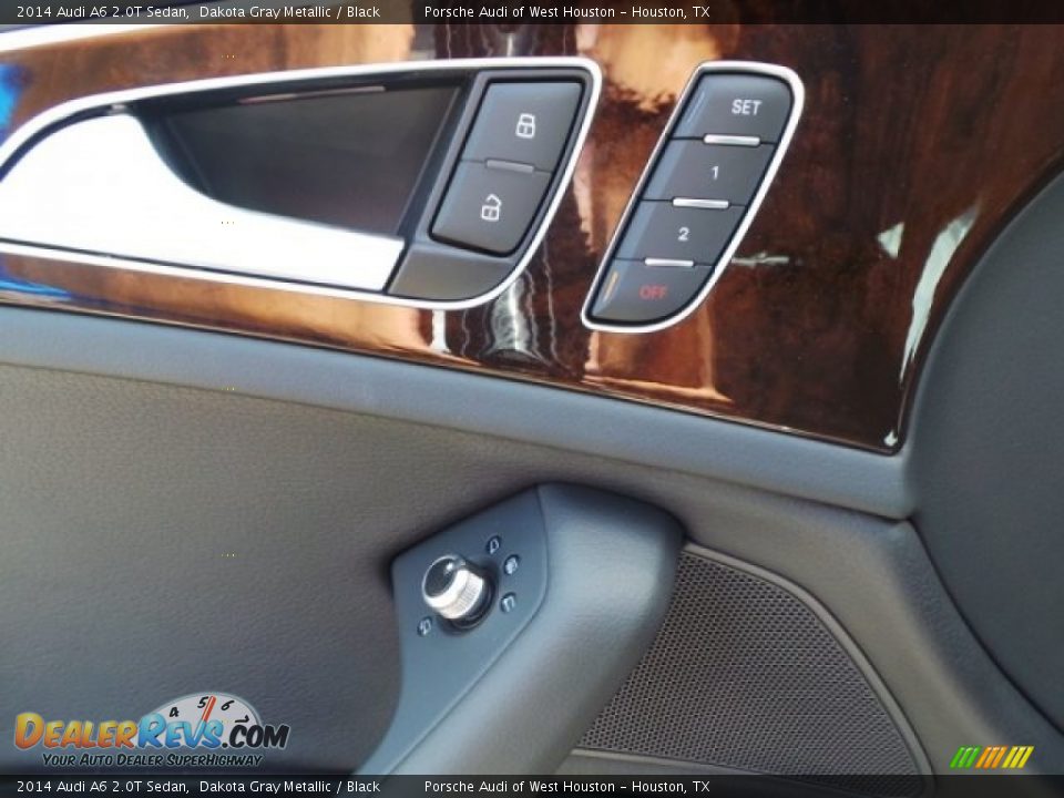 2014 Audi A6 2.0T Sedan Dakota Gray Metallic / Black Photo #11