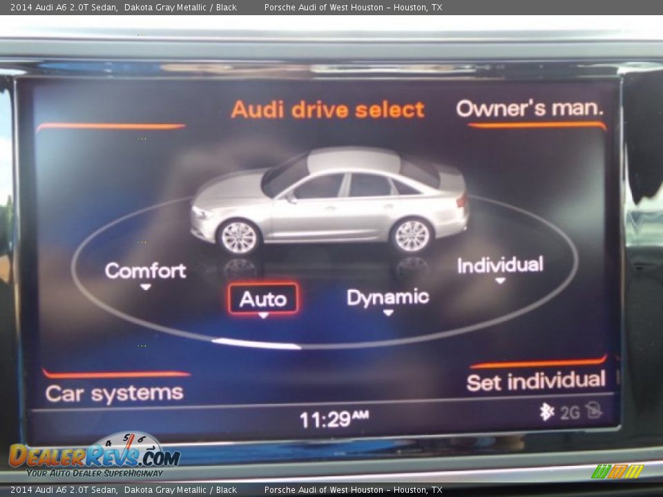 2014 Audi A6 2.0T Sedan Dakota Gray Metallic / Black Photo #20