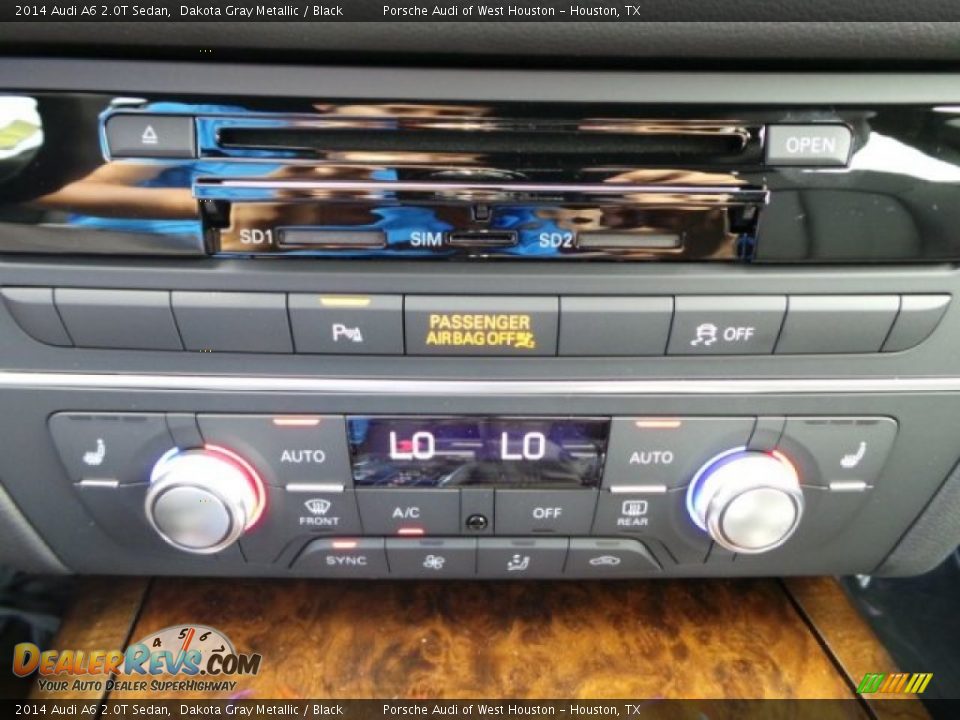 2014 Audi A6 2.0T Sedan Dakota Gray Metallic / Black Photo #24