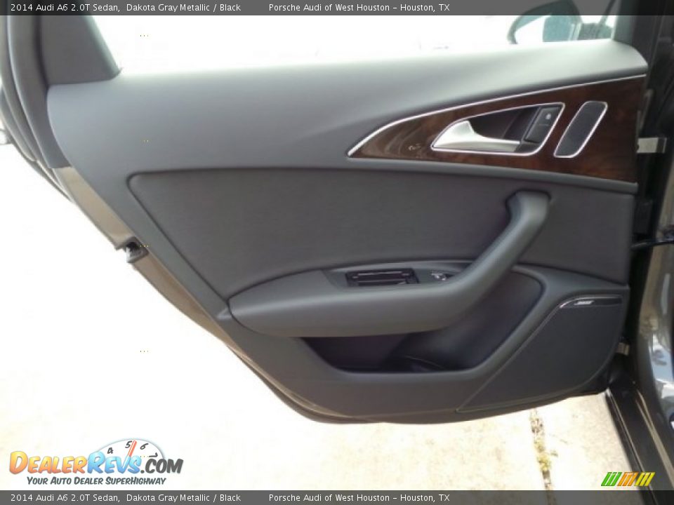 2014 Audi A6 2.0T Sedan Dakota Gray Metallic / Black Photo #28