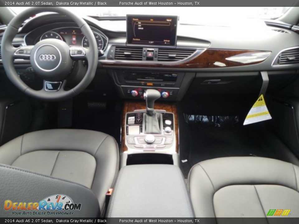 2014 Audi A6 2.0T Sedan Dakota Gray Metallic / Black Photo #31