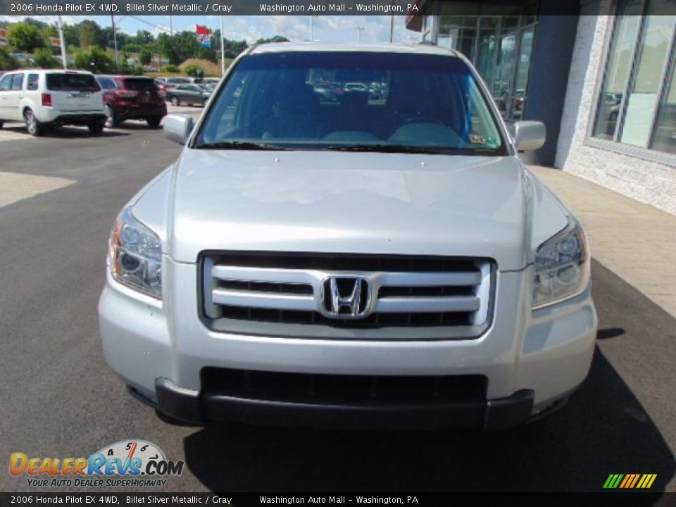 2006 Honda Pilot EX 4WD Billet Silver Metallic / Gray Photo #3