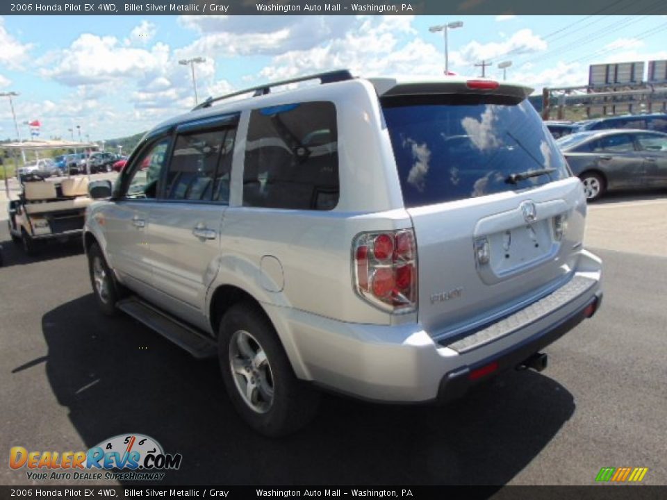 2006 Honda Pilot EX 4WD Billet Silver Metallic / Gray Photo #5