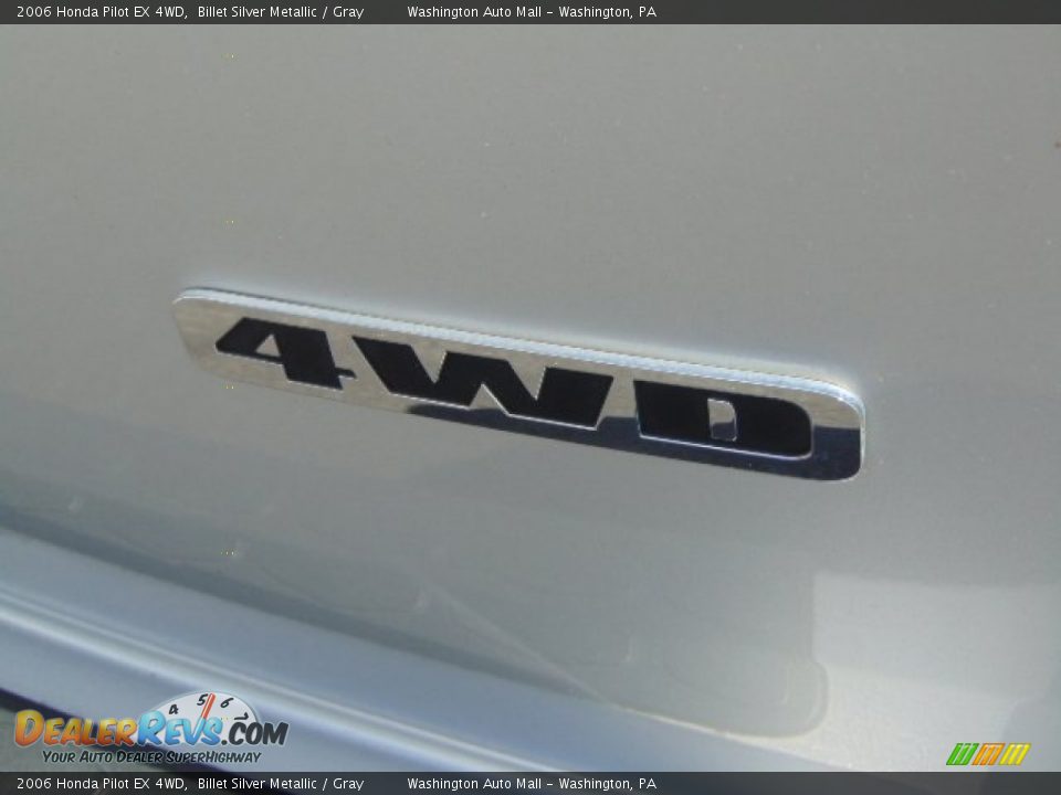 2006 Honda Pilot EX 4WD Billet Silver Metallic / Gray Photo #8