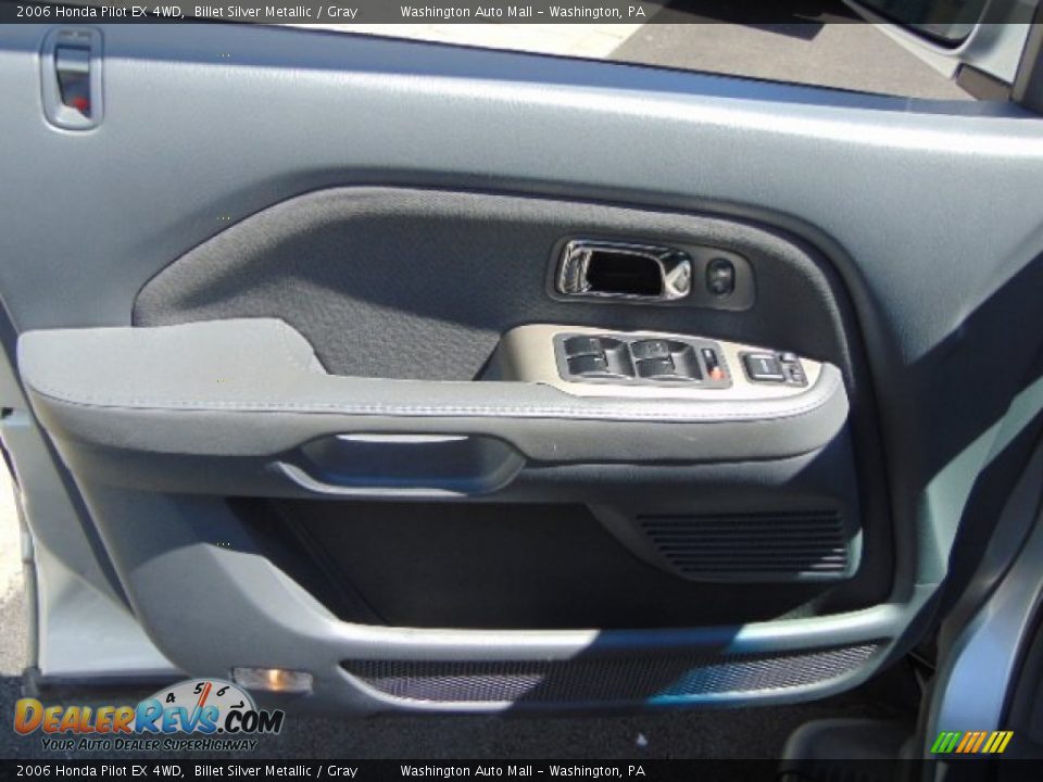 2006 Honda Pilot EX 4WD Billet Silver Metallic / Gray Photo #10