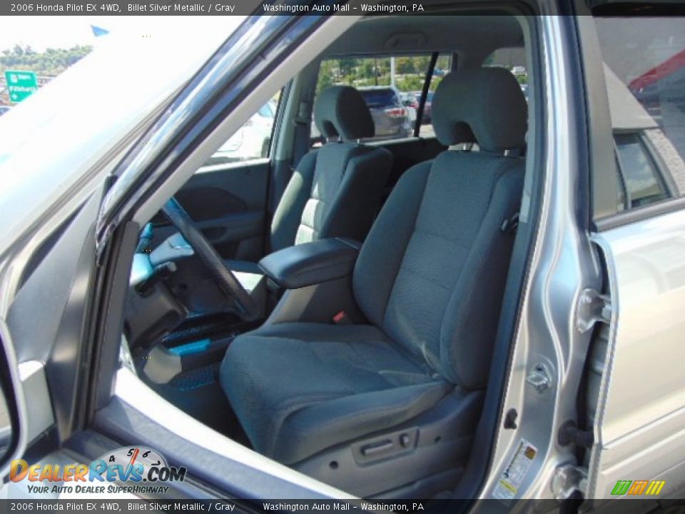2006 Honda Pilot EX 4WD Billet Silver Metallic / Gray Photo #11