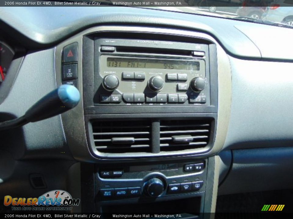 2006 Honda Pilot EX 4WD Billet Silver Metallic / Gray Photo #13