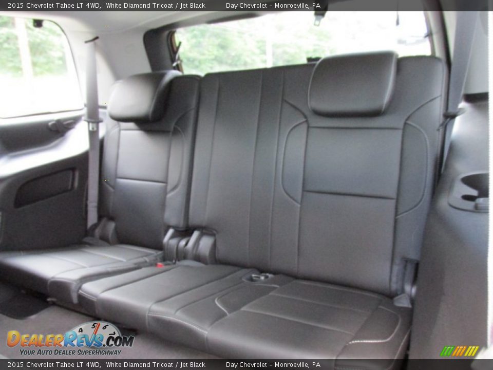 2015 Chevrolet Tahoe LT 4WD White Diamond Tricoat / Jet Black Photo #14