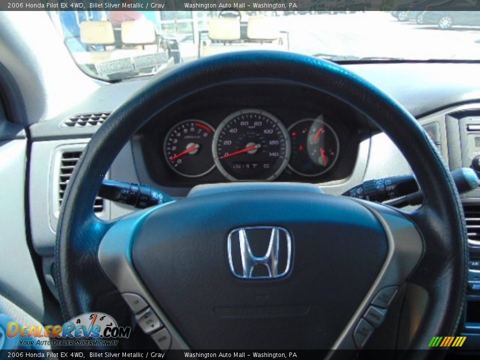 2006 Honda Pilot EX 4WD Billet Silver Metallic / Gray Photo #14