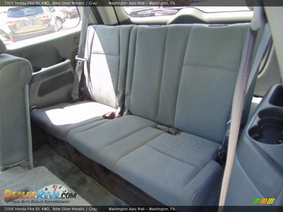 2006 Honda Pilot EX 4WD Billet Silver Metallic / Gray Photo #16