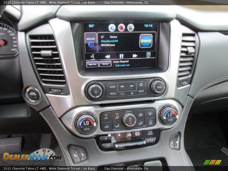 2015 Chevrolet Tahoe LT 4WD White Diamond Tricoat / Jet Black Photo #17