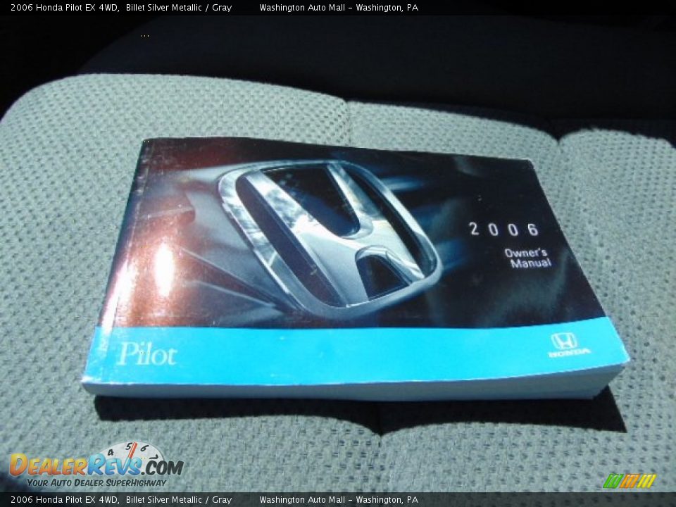 2006 Honda Pilot EX 4WD Billet Silver Metallic / Gray Photo #17