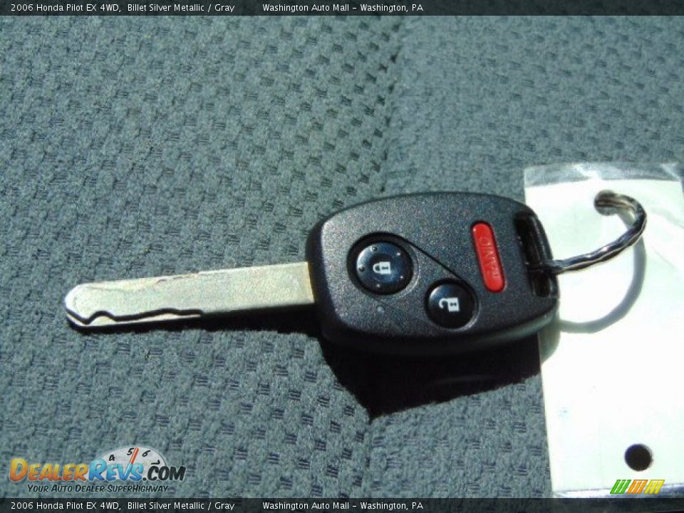 2006 Honda Pilot EX 4WD Billet Silver Metallic / Gray Photo #18