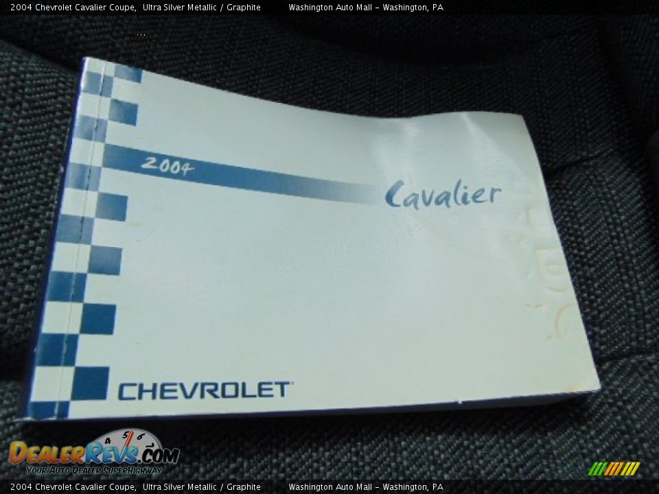 2004 Chevrolet Cavalier Coupe Ultra Silver Metallic / Graphite Photo #18