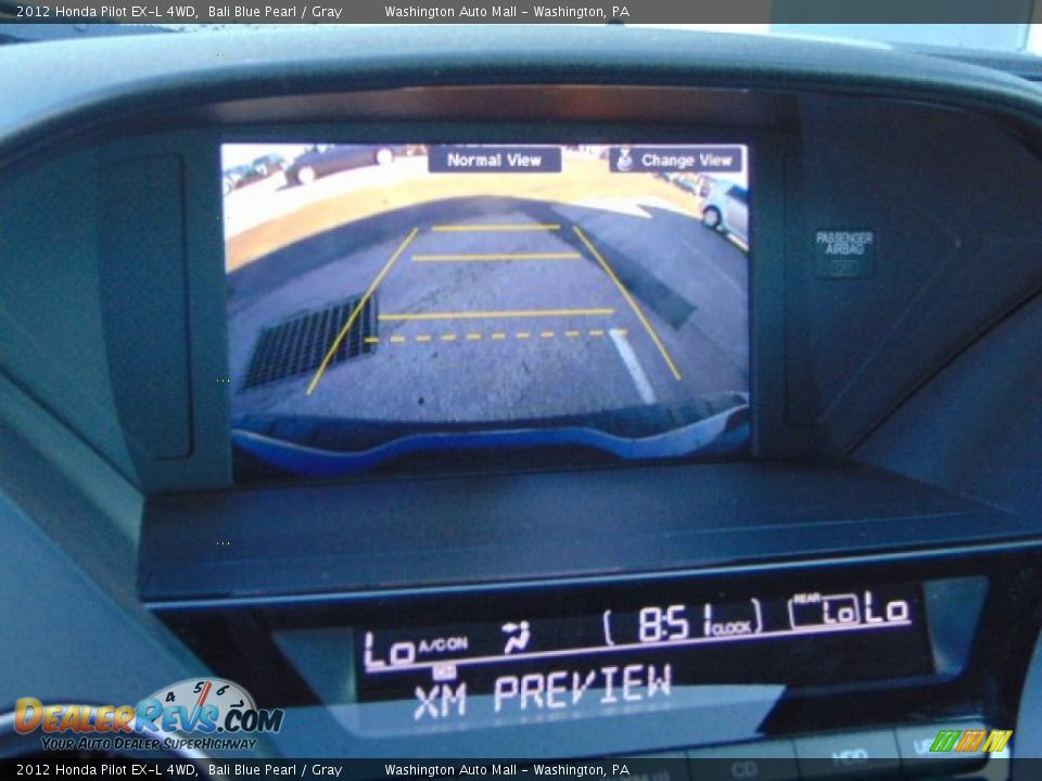 2012 Honda Pilot EX-L 4WD Bali Blue Pearl / Gray Photo #14