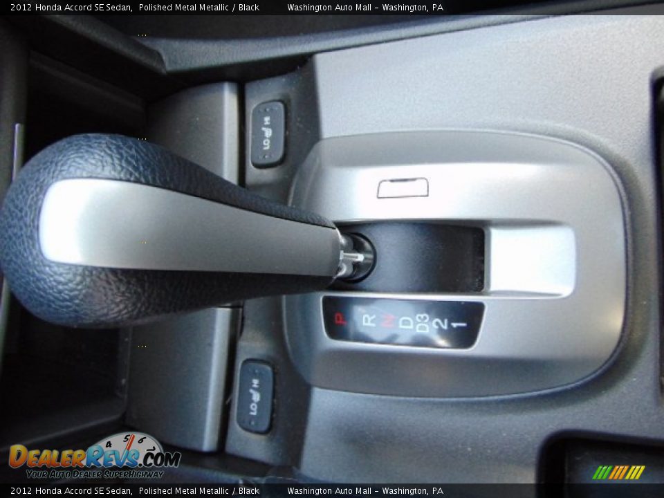 2012 Honda Accord SE Sedan Polished Metal Metallic / Black Photo #14
