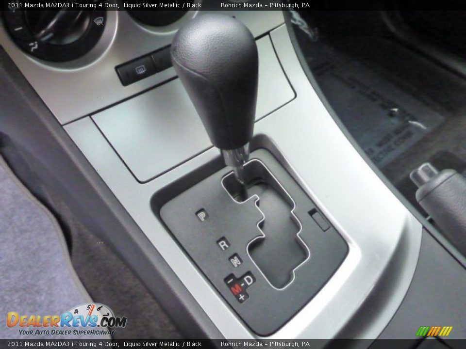2011 Mazda MAZDA3 i Touring 4 Door Liquid Silver Metallic / Black Photo #20