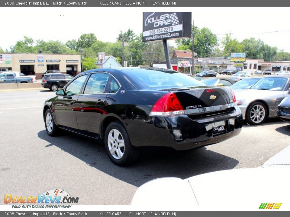 2008 Chevrolet Impala LS Black / Ebony Black Photo #5