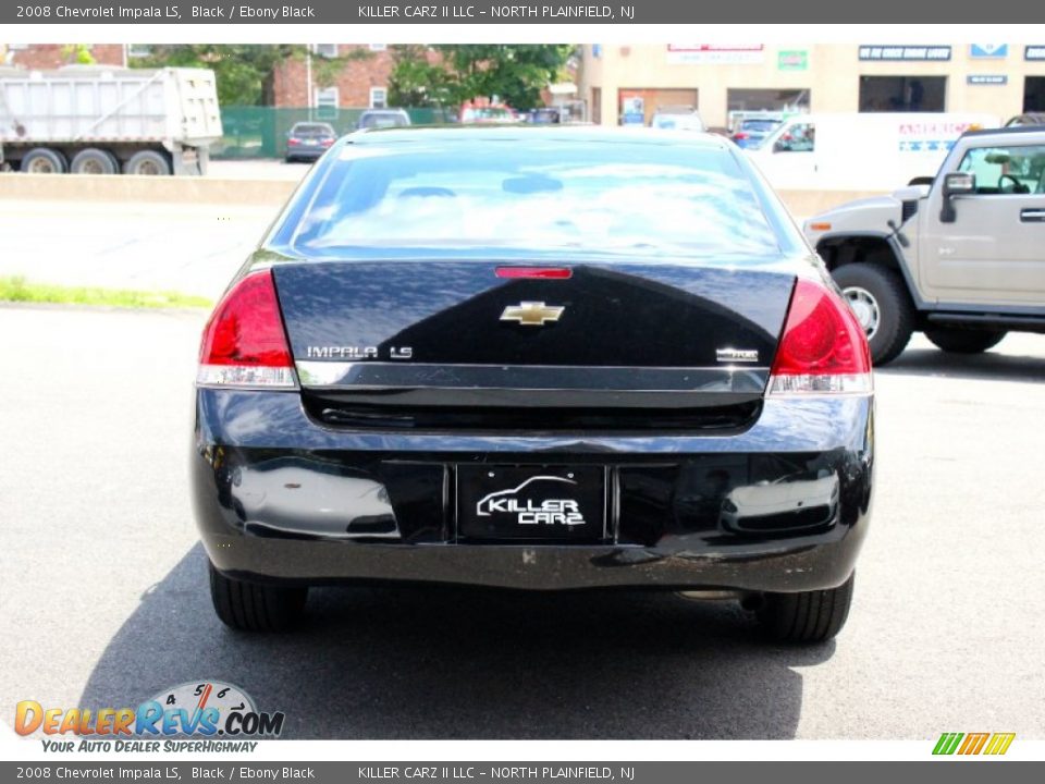 2008 Chevrolet Impala LS Black / Ebony Black Photo #6