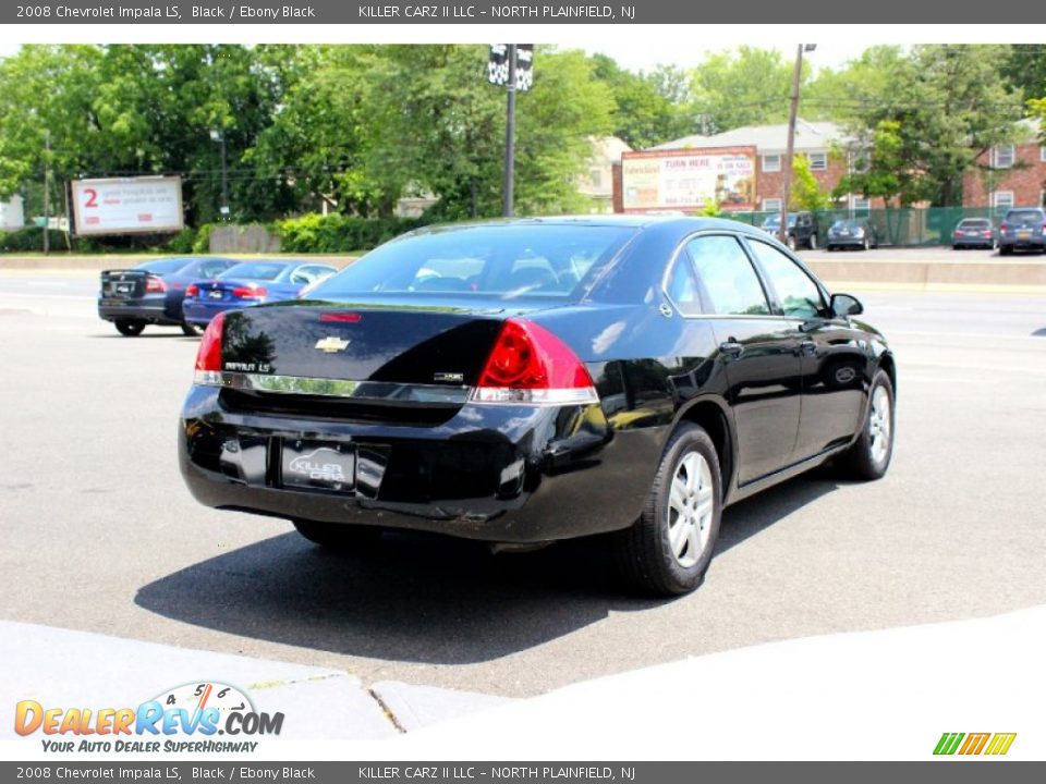 2008 Chevrolet Impala LS Black / Ebony Black Photo #9