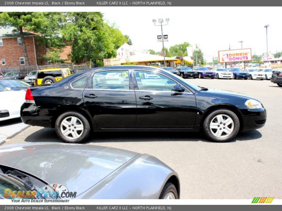 2008 Chevrolet Impala LS Black / Ebony Black Photo #10