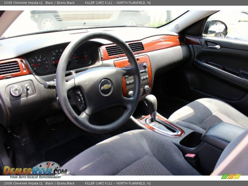 2008 Chevrolet Impala LS Black / Ebony Black Photo #14