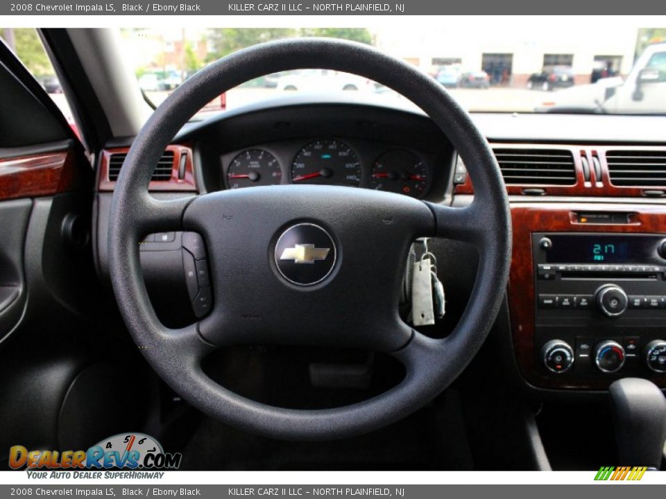 2008 Chevrolet Impala LS Black / Ebony Black Photo #16