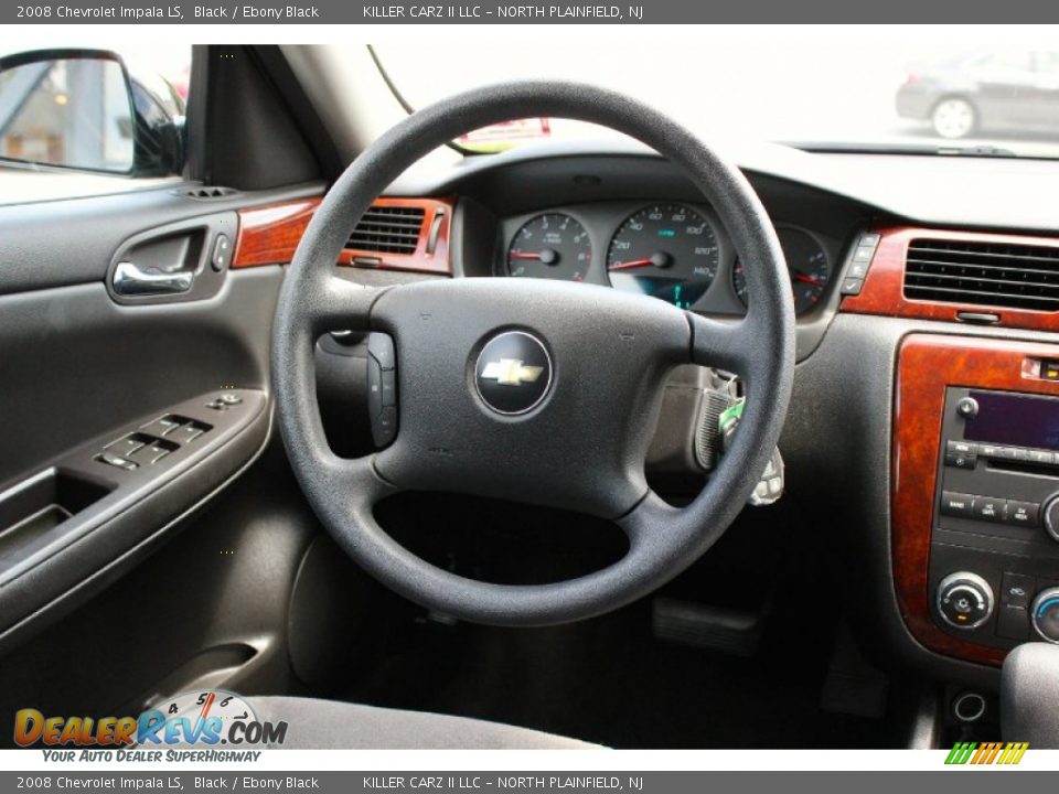 2008 Chevrolet Impala LS Black / Ebony Black Photo #17